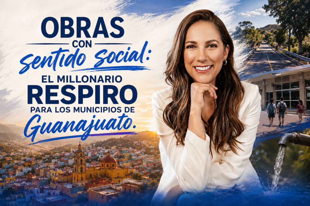 Obras con sentido social: el millonario respiro para los municipios de Guanajuato.