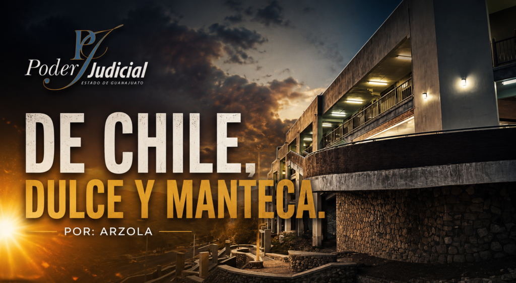 De chile, dulce y manteca.